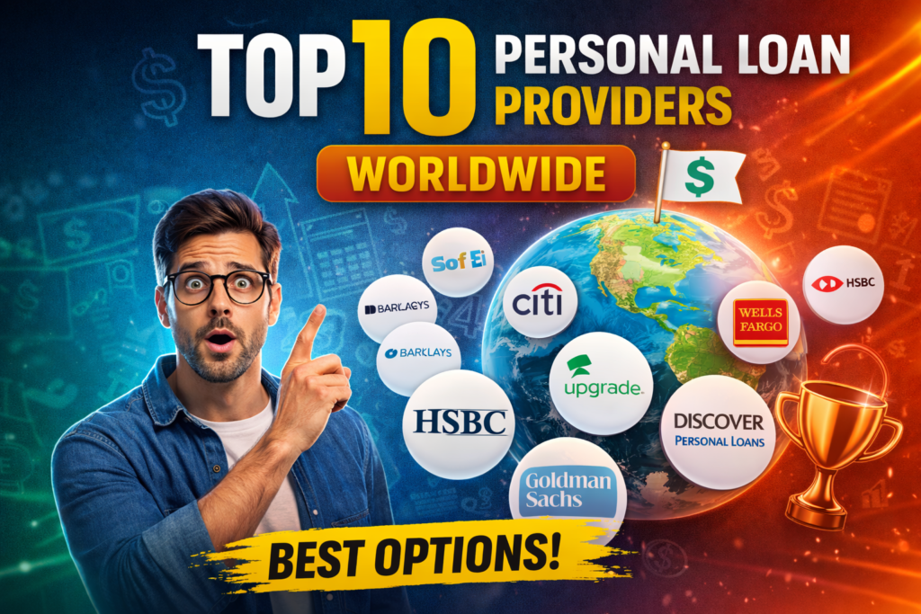 Top 10 Personal Loan Providers Worldwide