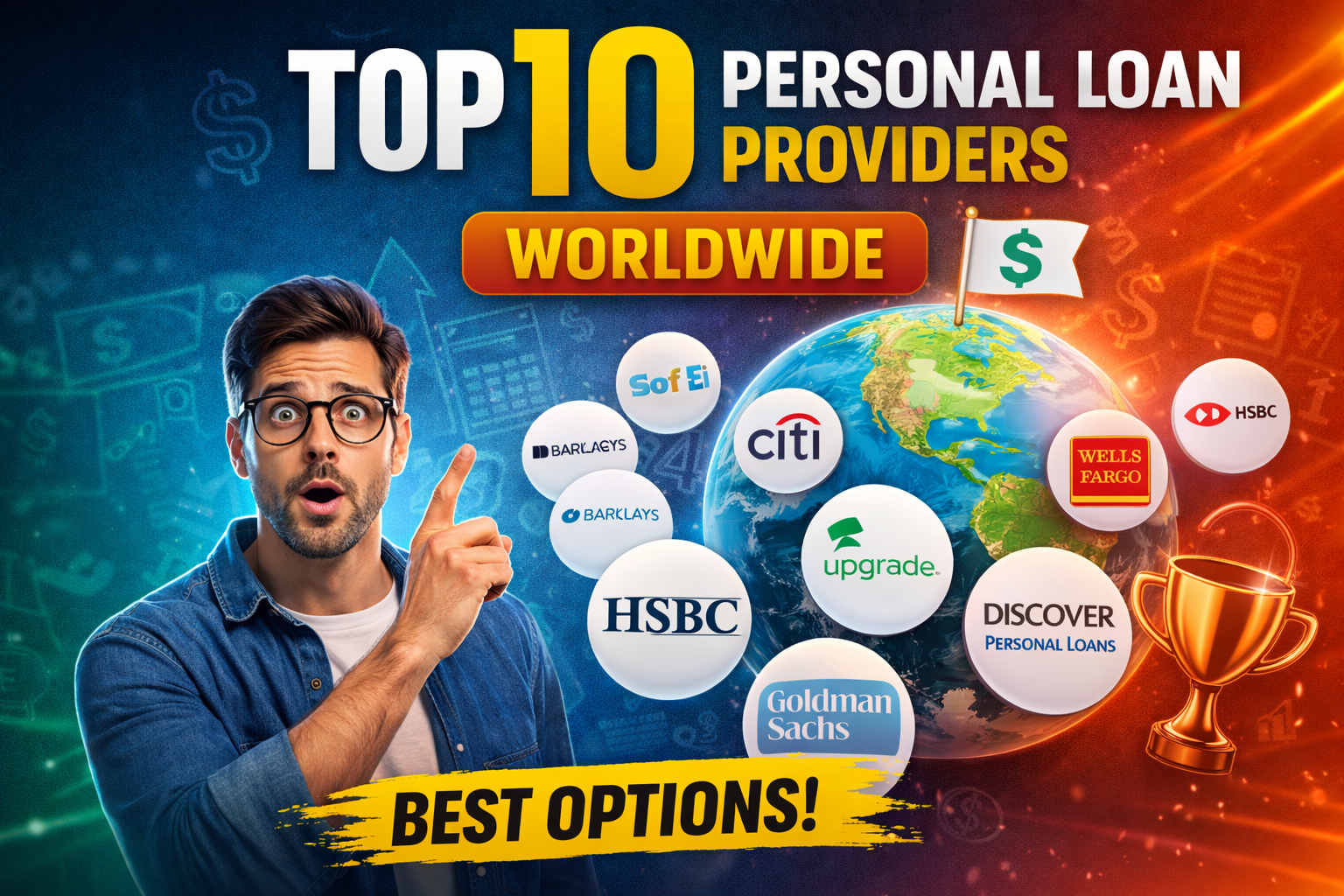 Top 10 Personal Loan Providers Worldwide