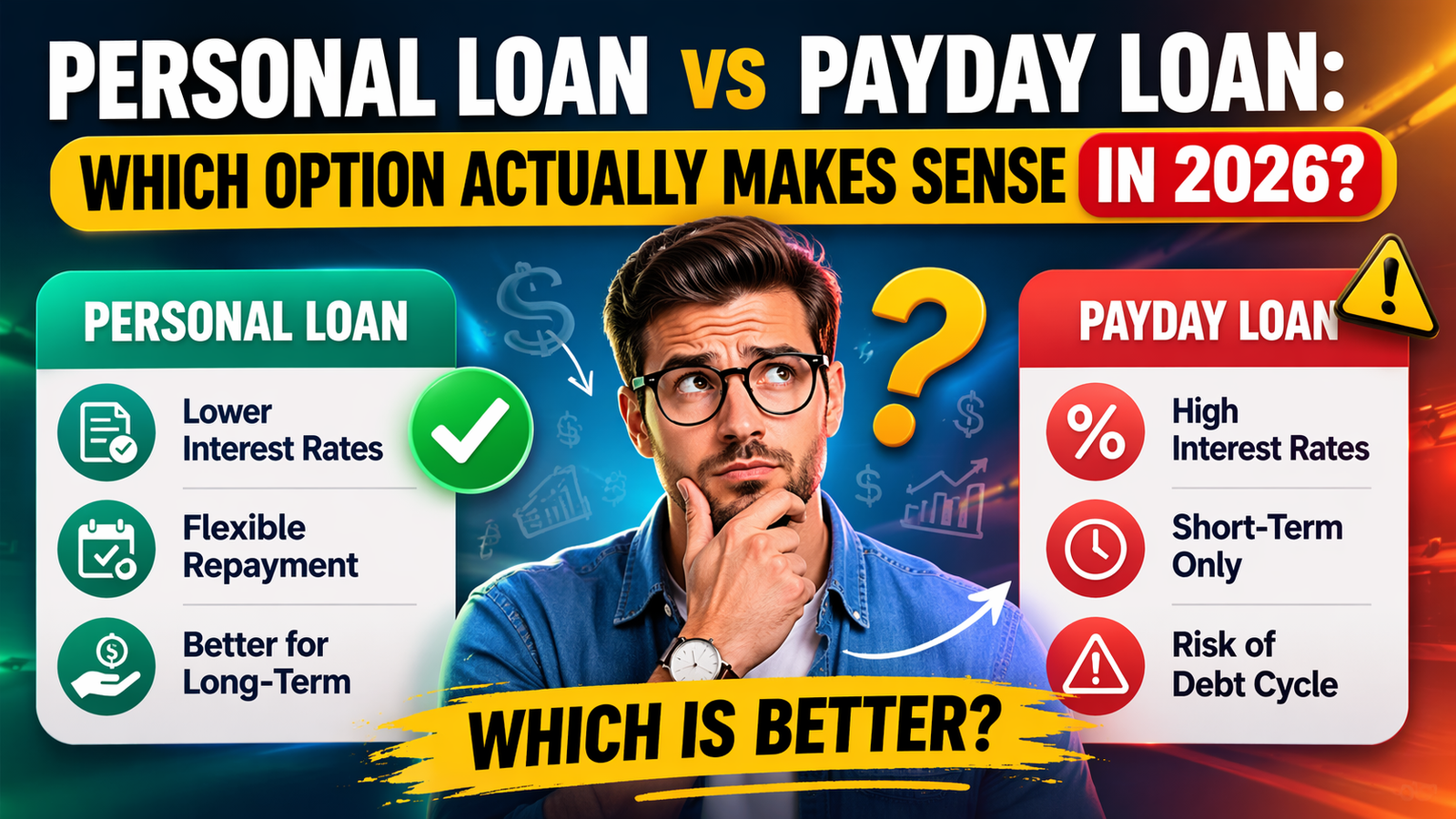 Personal Loan vs Payday Loan: Which Option Actually Makes Sense in 2026?